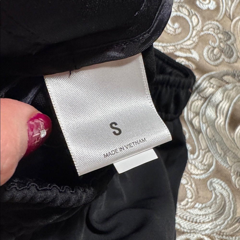 EXPRESS black ankle pants - Picture 8 of 9